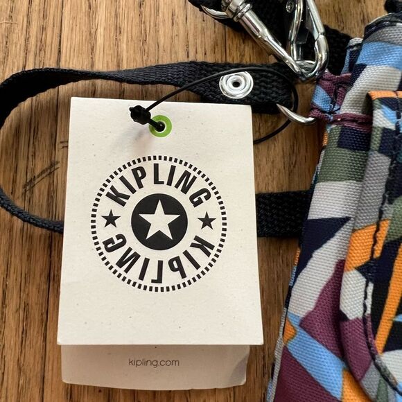 Kipling Vecka strap multi color crossbody bag - Picture 3 of 6